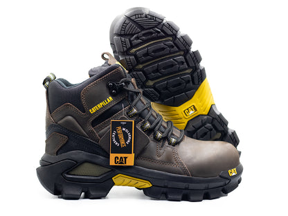Bota CAT 1348 Waterproof  Marron Oscuro