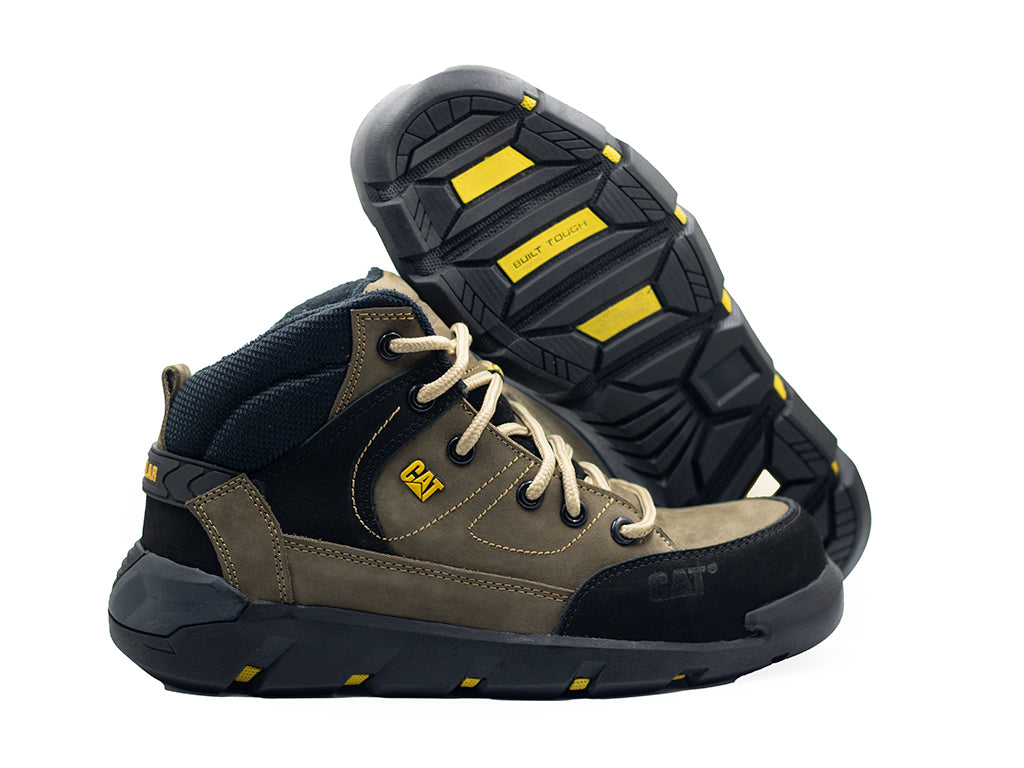 Bota Cat 019 Beige con Negro