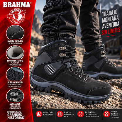Bota Brahma 04 Negra