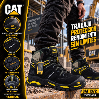Bota Cat 1372 Sequoia Camuflada