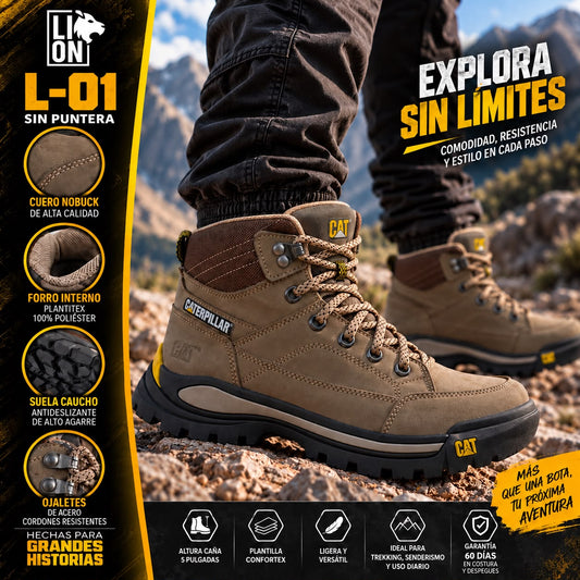 Bota Cat  L01 Beige