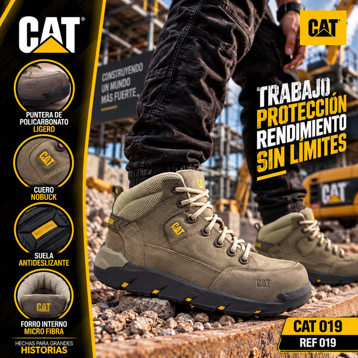 Bota Cat 019 Beige