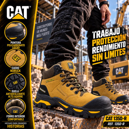 Bota Cat 1350R Ocre