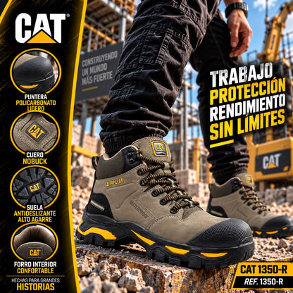 Bota Cat 1350R Beige