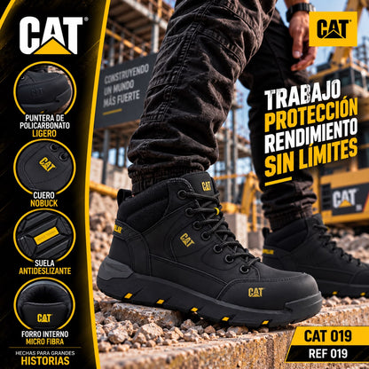 Bota Cat 019 Negra